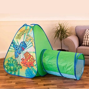 H Grossman Dino Play Tent & Tunnel