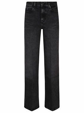 High-Rise Wide Flared Jeans