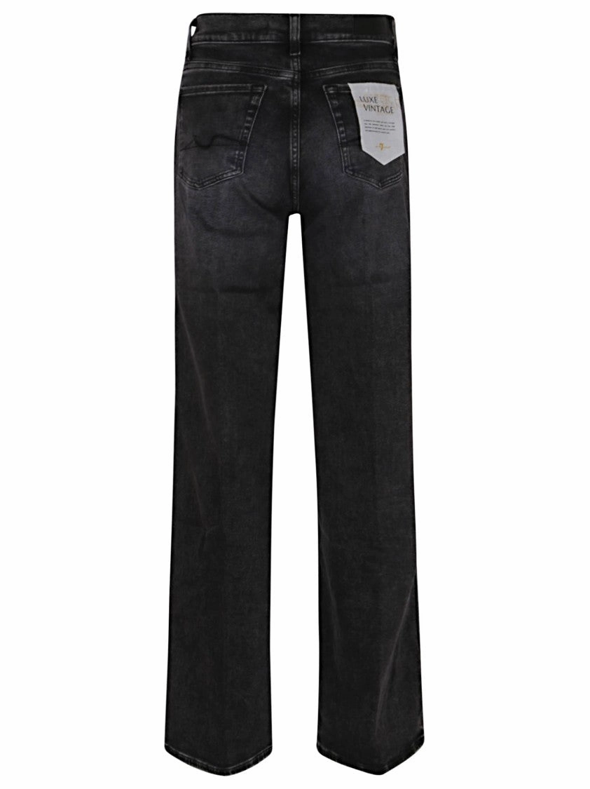 High-Rise Wide Flared Jeans
