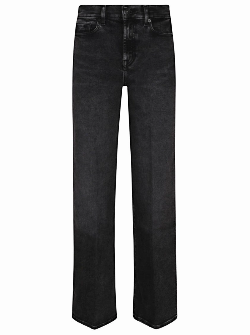 High-Rise Wide Flared Jeans