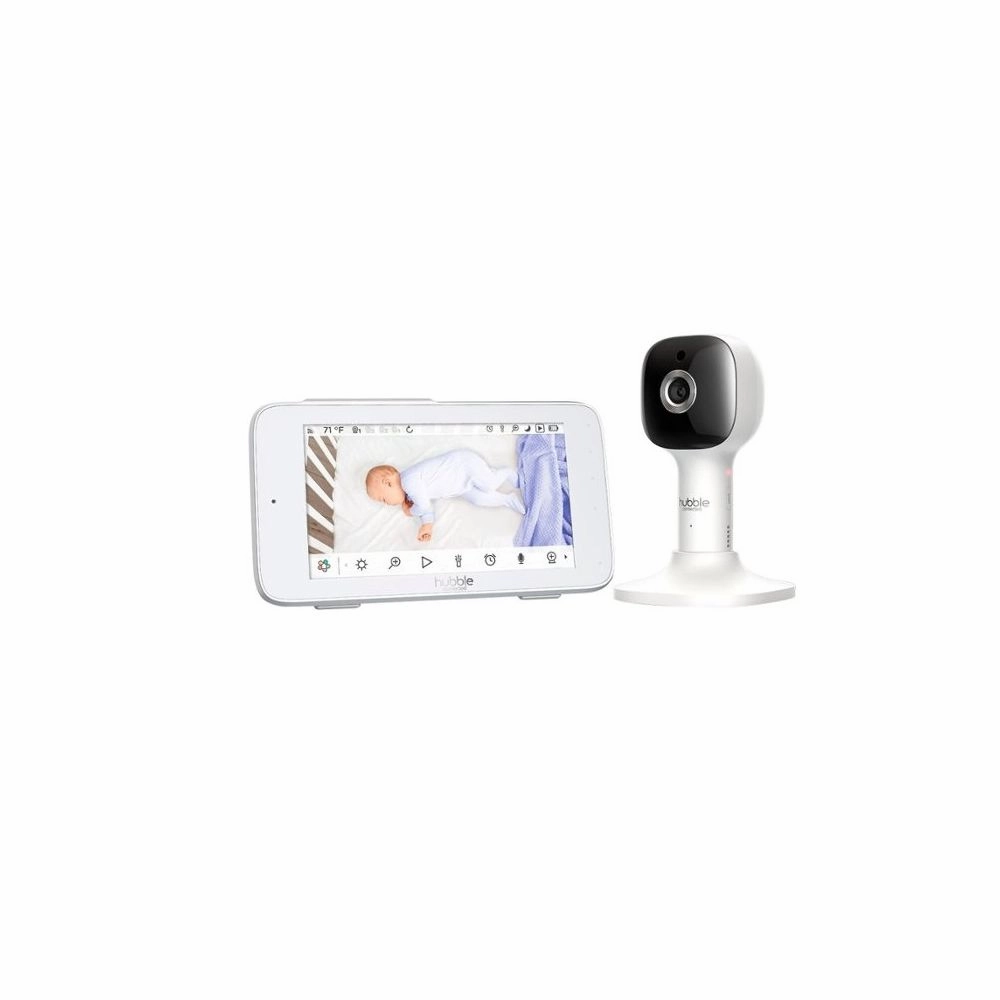 Hubble Connected HCTNPCRB Nursery Pal Crib Edition 5" Smart HD Wi-Fi Video Baby Monitor