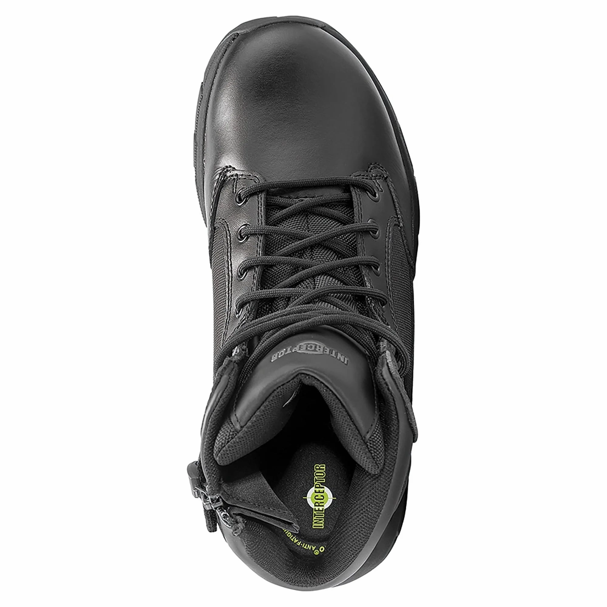 Interceptor Women's 6" Soft Toe Tactical Boots, Black, 7.5