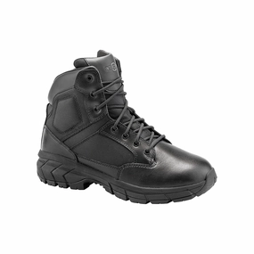 Interceptor Women's 6" Soft Toe Tactical Boots, Black, 7.5