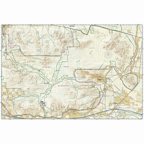 Joshua Tree National Park Map