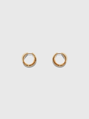 Junior Medium 18kt Gold-Plated Earrings