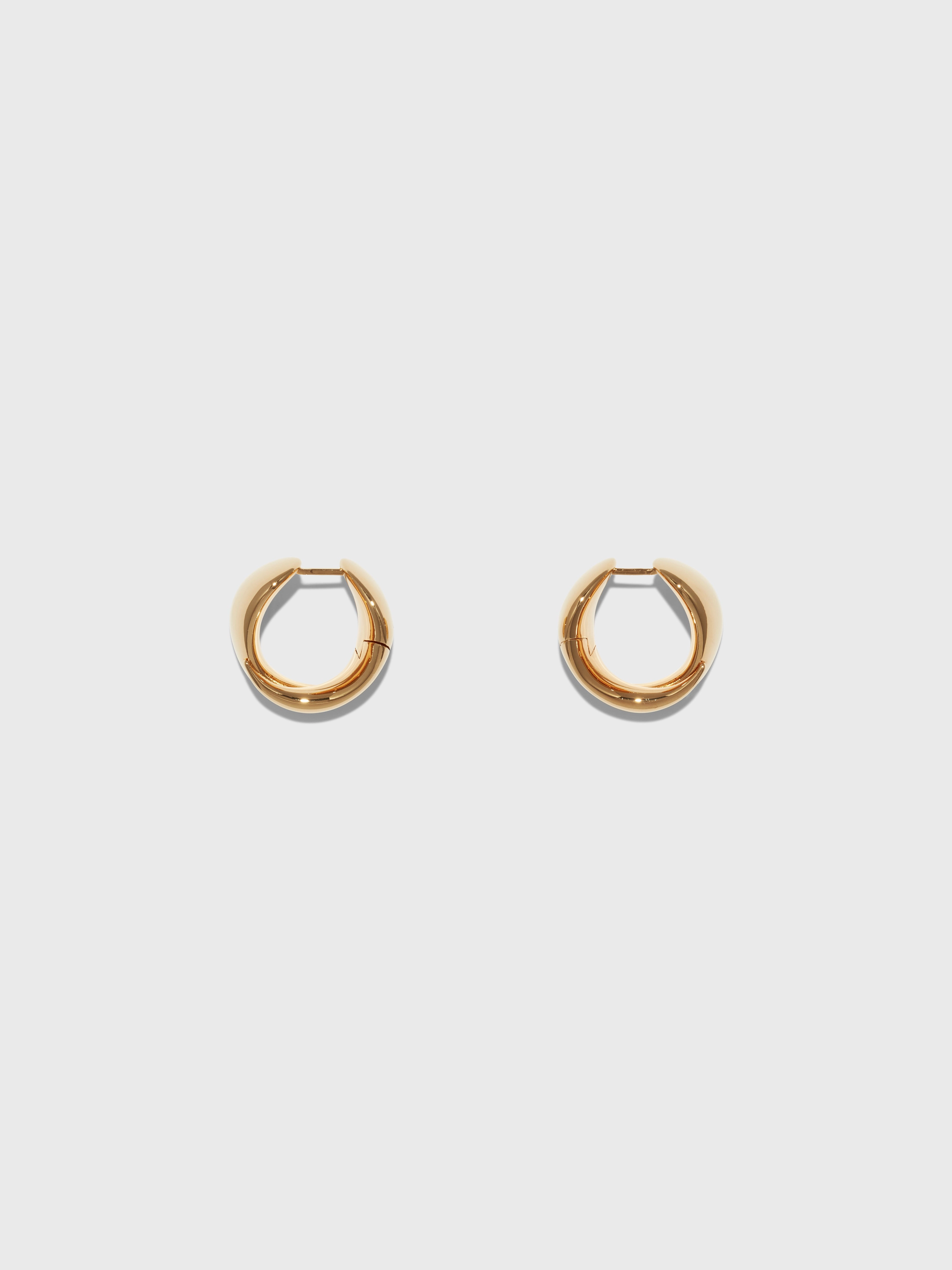 Junior Medium 18kt Gold-Plated Earrings