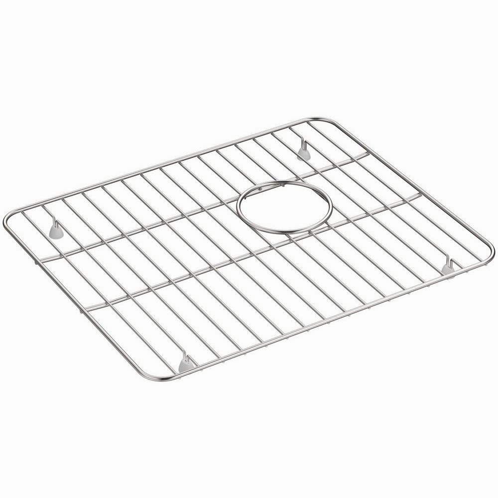 KOHLER K-5828-ST Whitehaven Sink Rack, Large, Stainless Steel