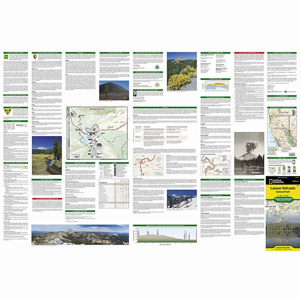 Lassen Volcanic National Park Map