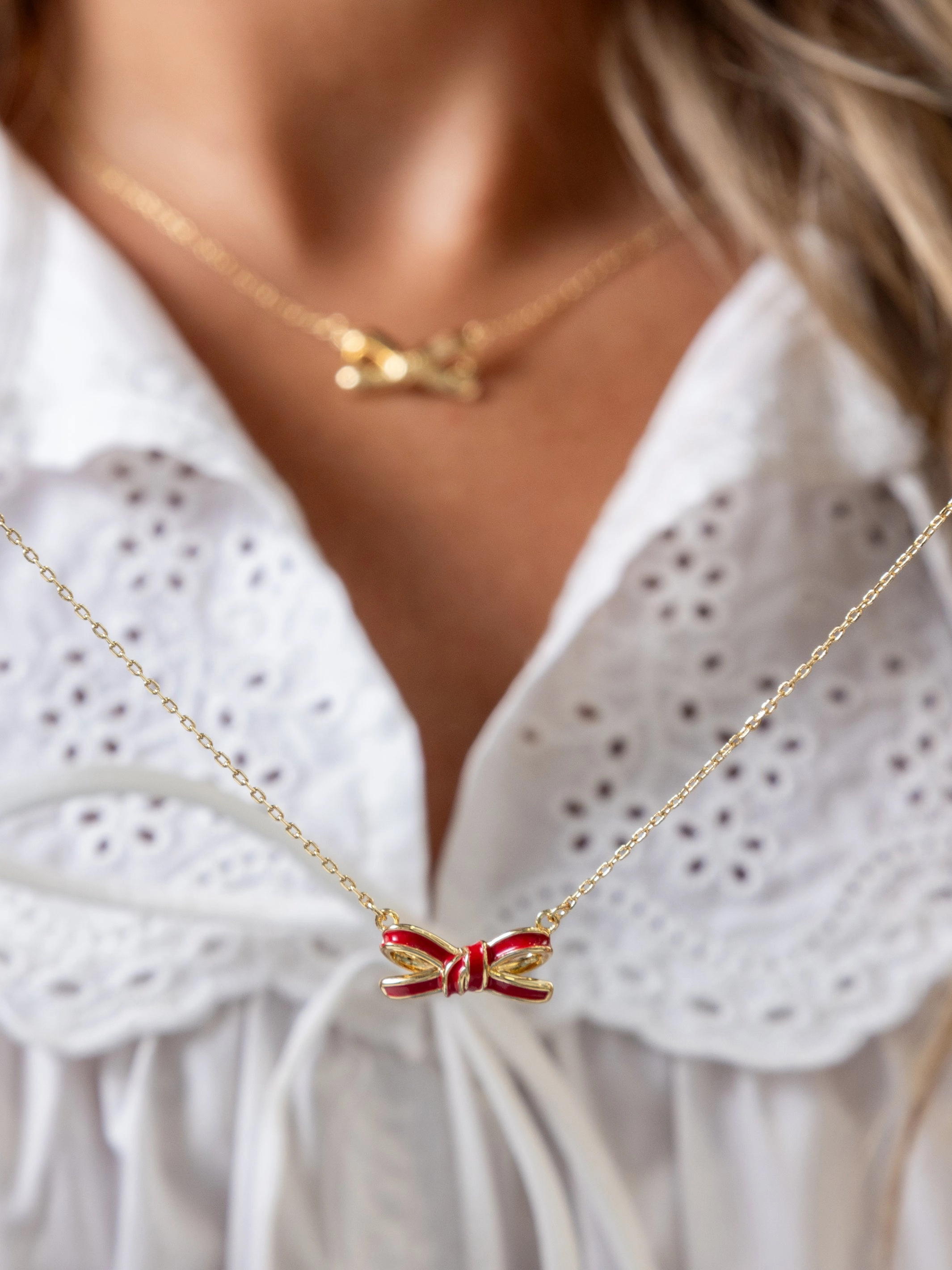 Luxe Bow Necklaces