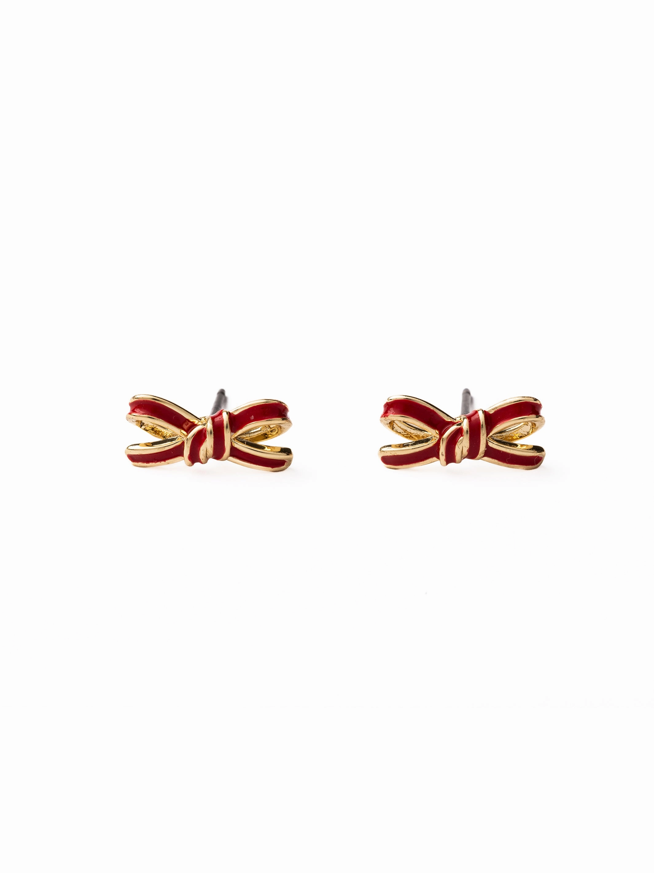 Luxe Bow Stud Earrings