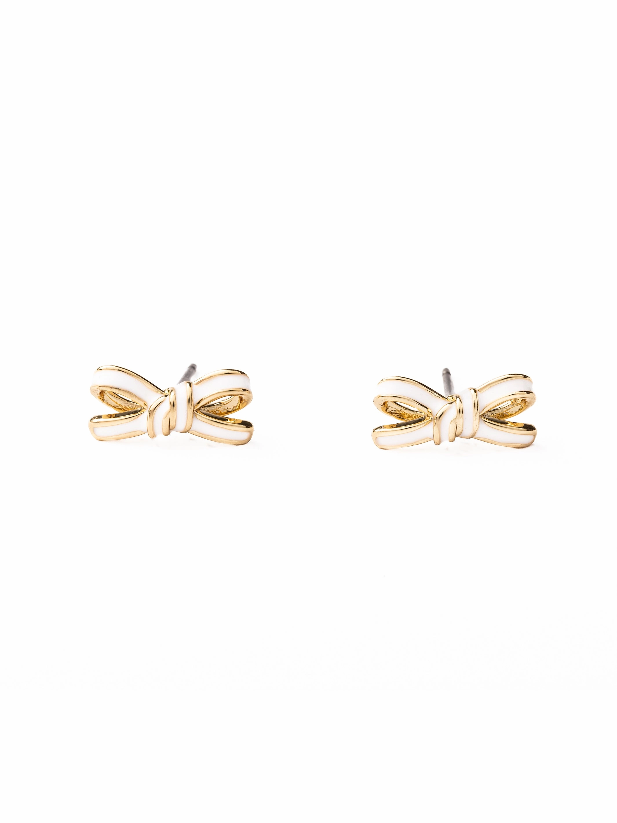 Luxe Bow Stud Earrings