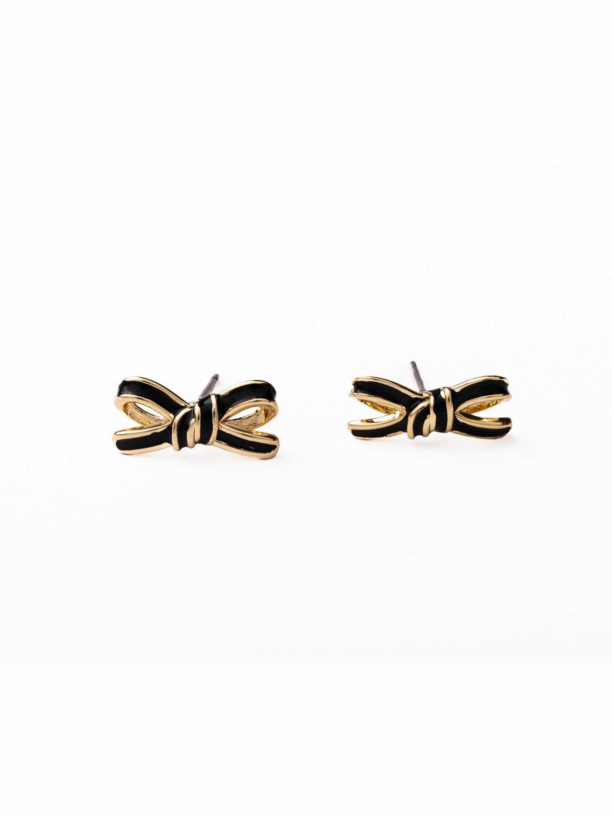 Luxe Bow Stud Earrings