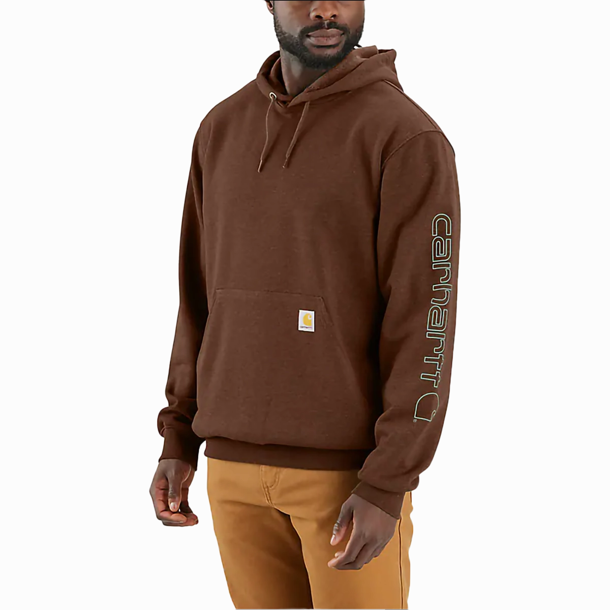 Men's Midweight Logo Hooded Sweatshirt
