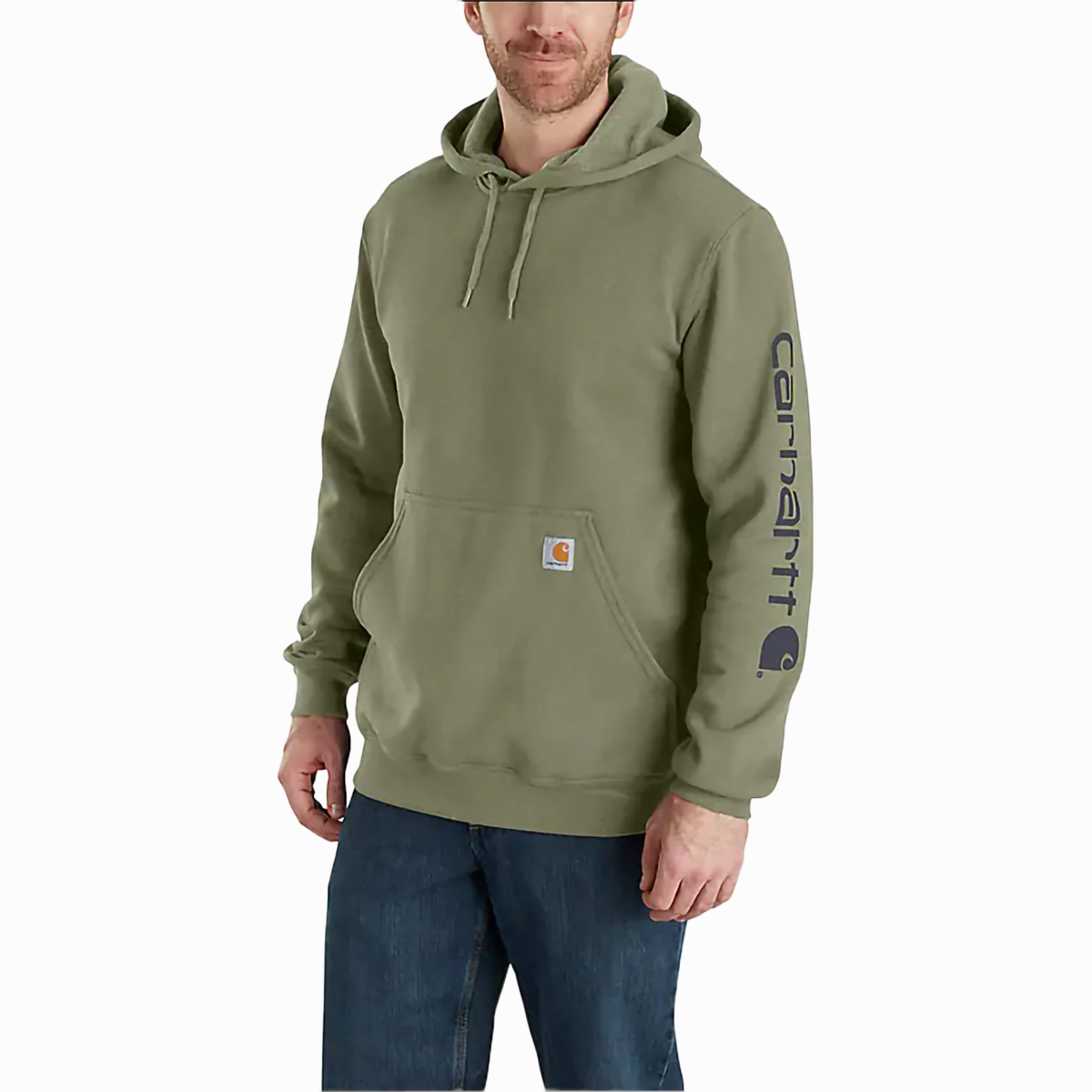 Men's Midweight Logo Hooded Sweatshirt