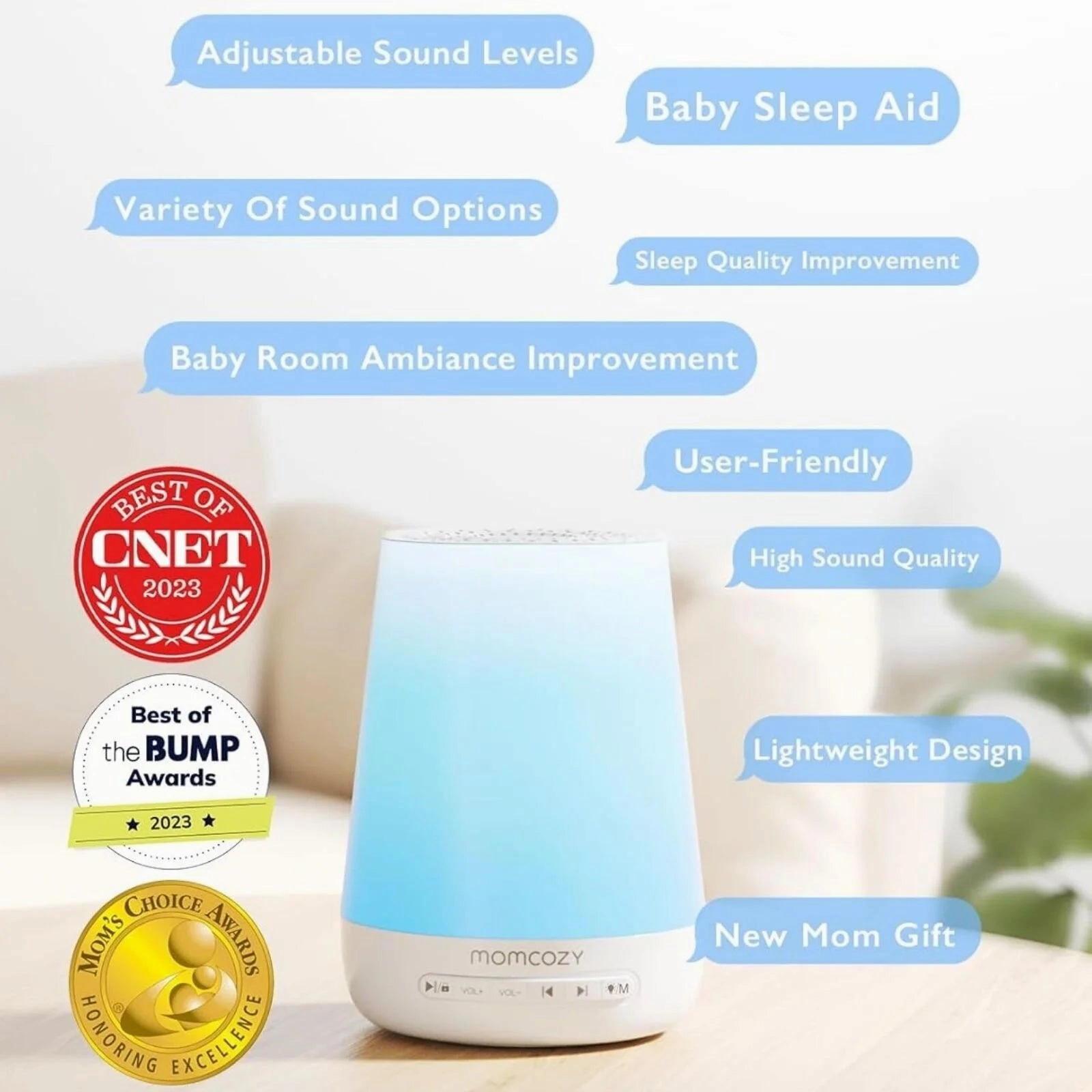 Momcozy White Noise Baby Sound Machine