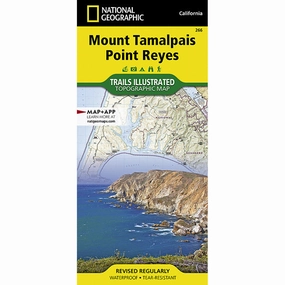 Mount Tamalpais, Point Reyes Map