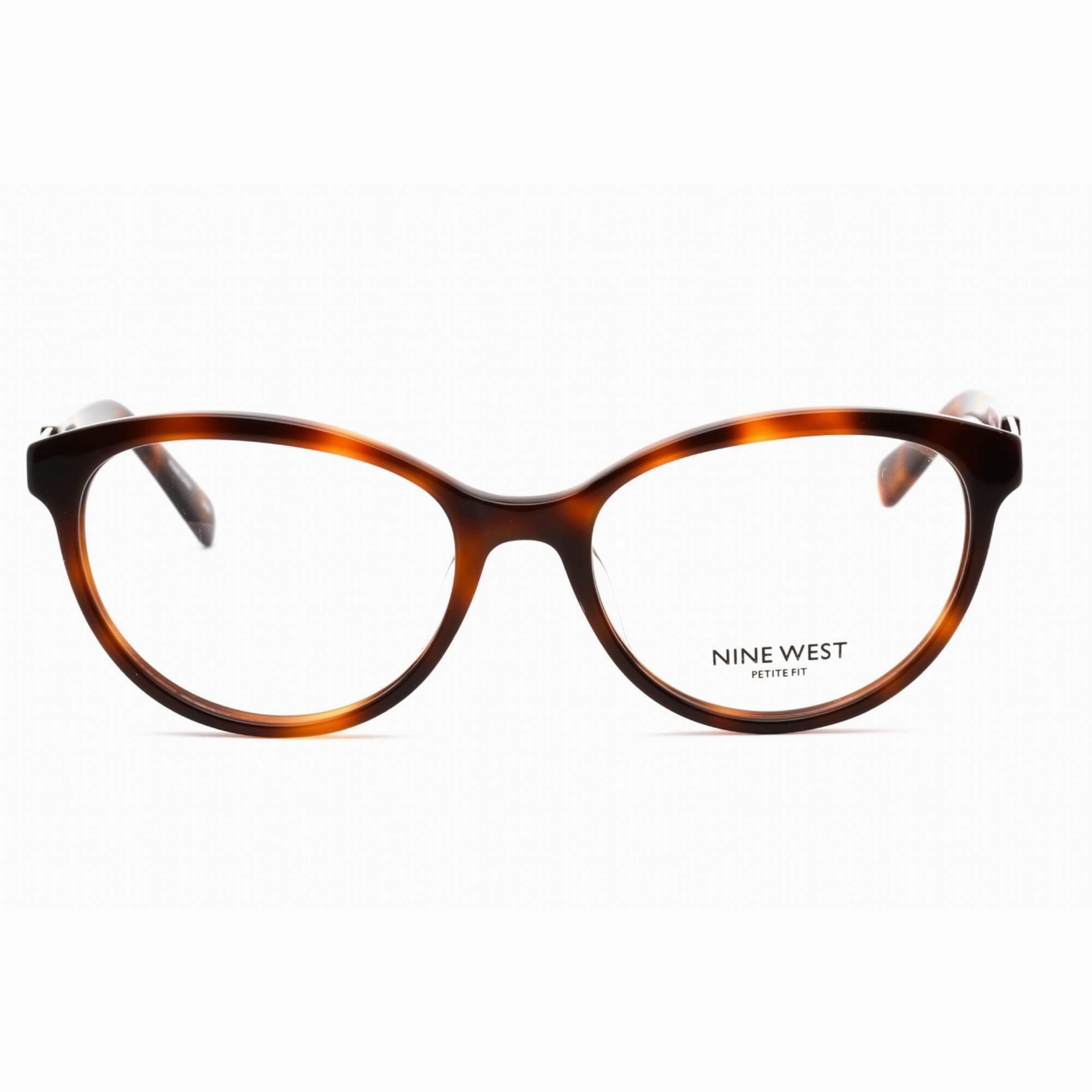 Nine West Women's Eyeglasses - Soft Tortoise Acetate Rectangular Frame | NW5185 240
