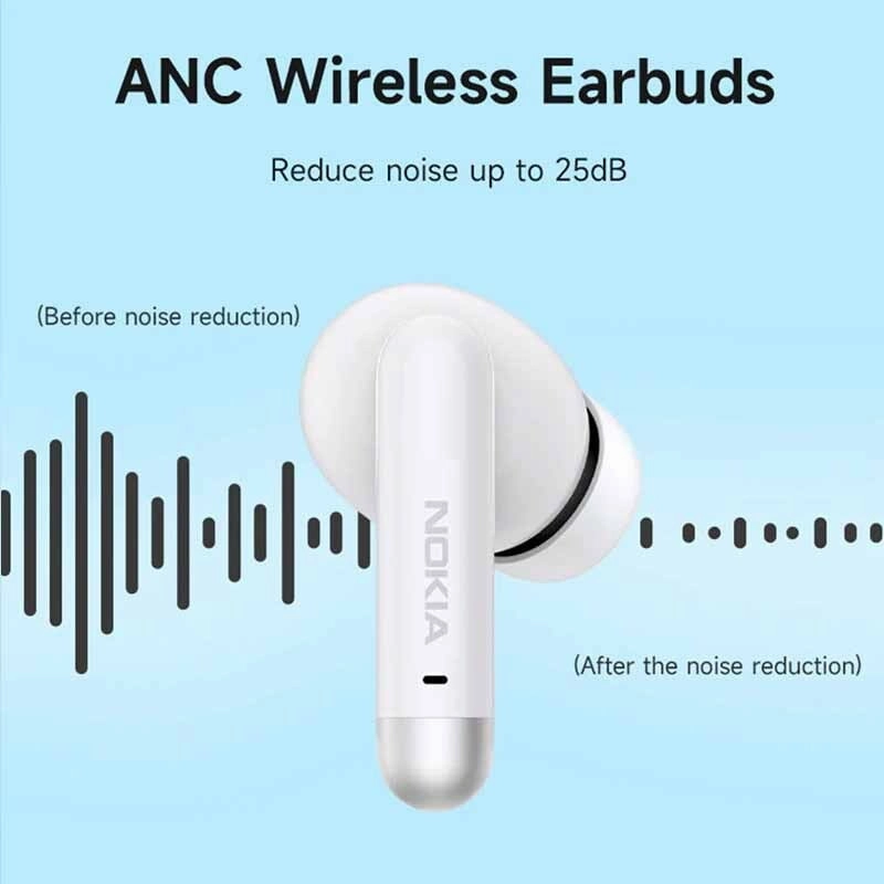 Nokia Wireless Earphones [E3511ANC] - Active Noise Cancellation