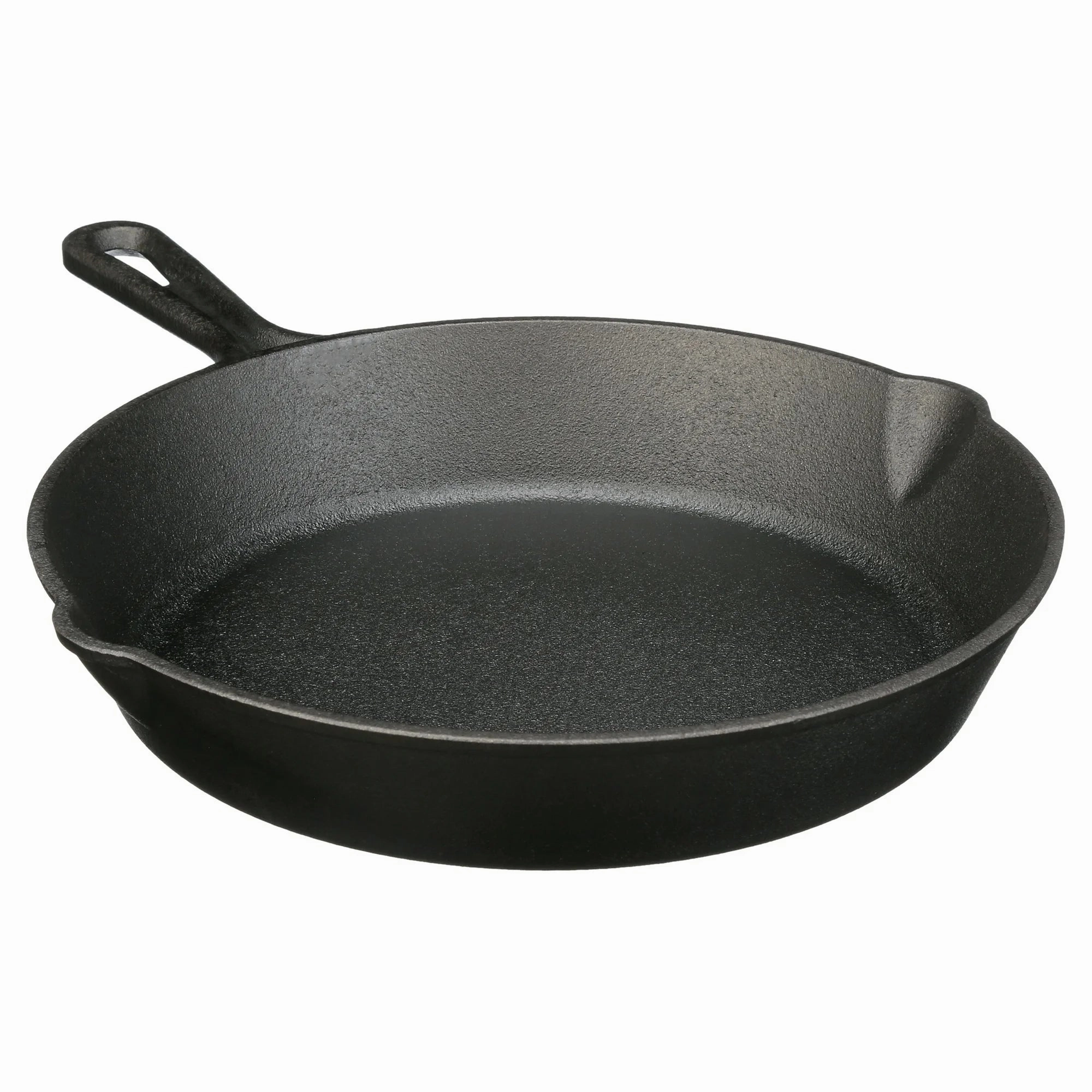 Ozark Trail 4-Piece Cast Iron Skillet Set with Handles and Griddle, Pre-Seasoned, 6", 10.5", 11"