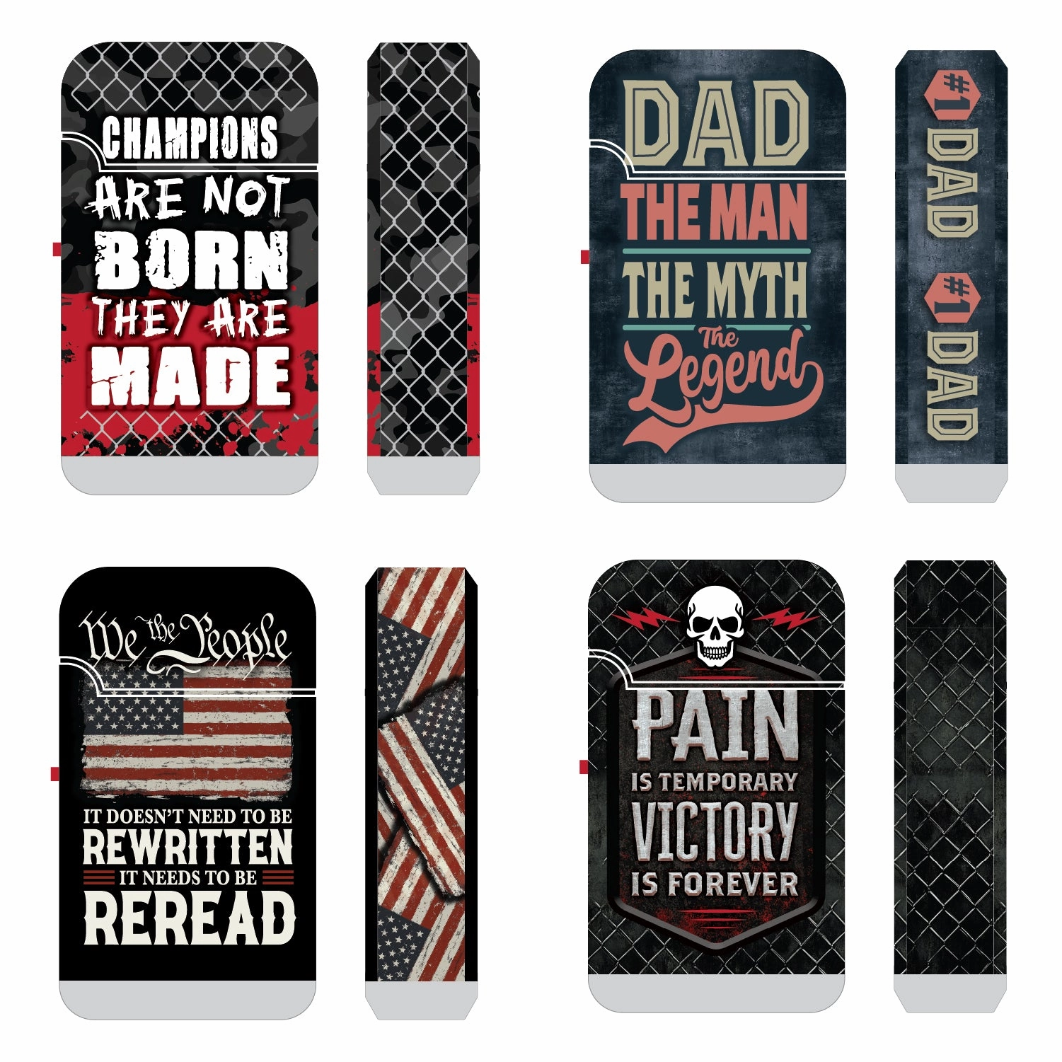 Patriotic Gearhead Dual Torch Lighter - 12 Pieces Per Retail Ready Display 25838