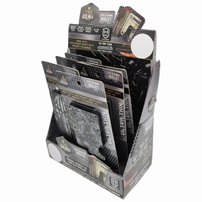 Patriotic Metal RFID Blocking Ultra-Thin Wallet - 6 Pieces Per Retail Ready Display 23147