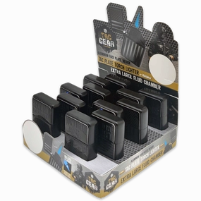 Patriotic Metal Tac Gear Flip Torch Lighter - 12 Pieces Per Retail Ready Display 24105