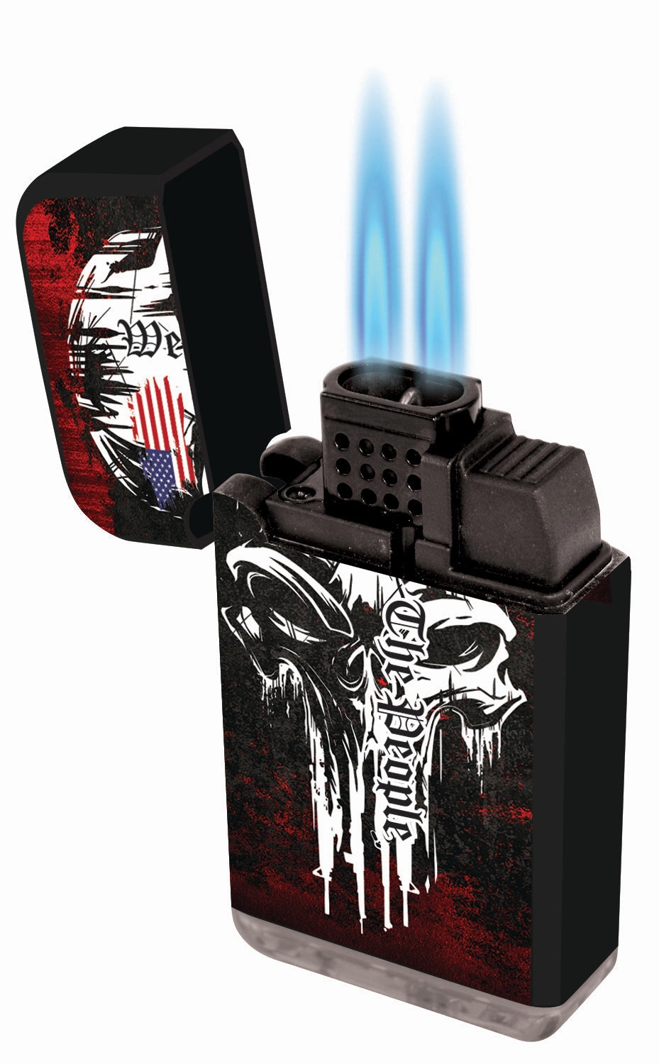 Patriotic Tac Gear Dual Torch Lighter- 15 Pieces Per Retail Ready Display 23087