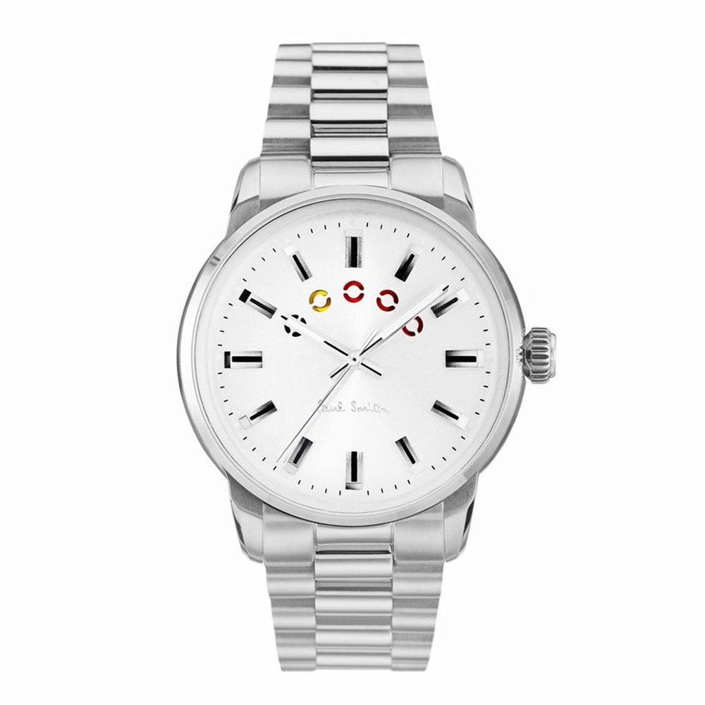 PAUL SMITH P10025 Analogue Analog White Dial Men's Watch