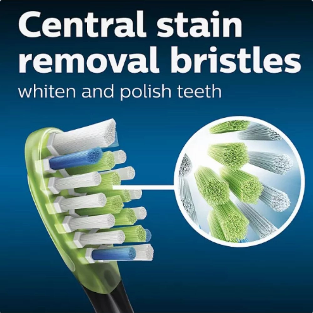 Philips Sonicare Premium Whitening Replacement Brush Heads, Black, 8 ct.