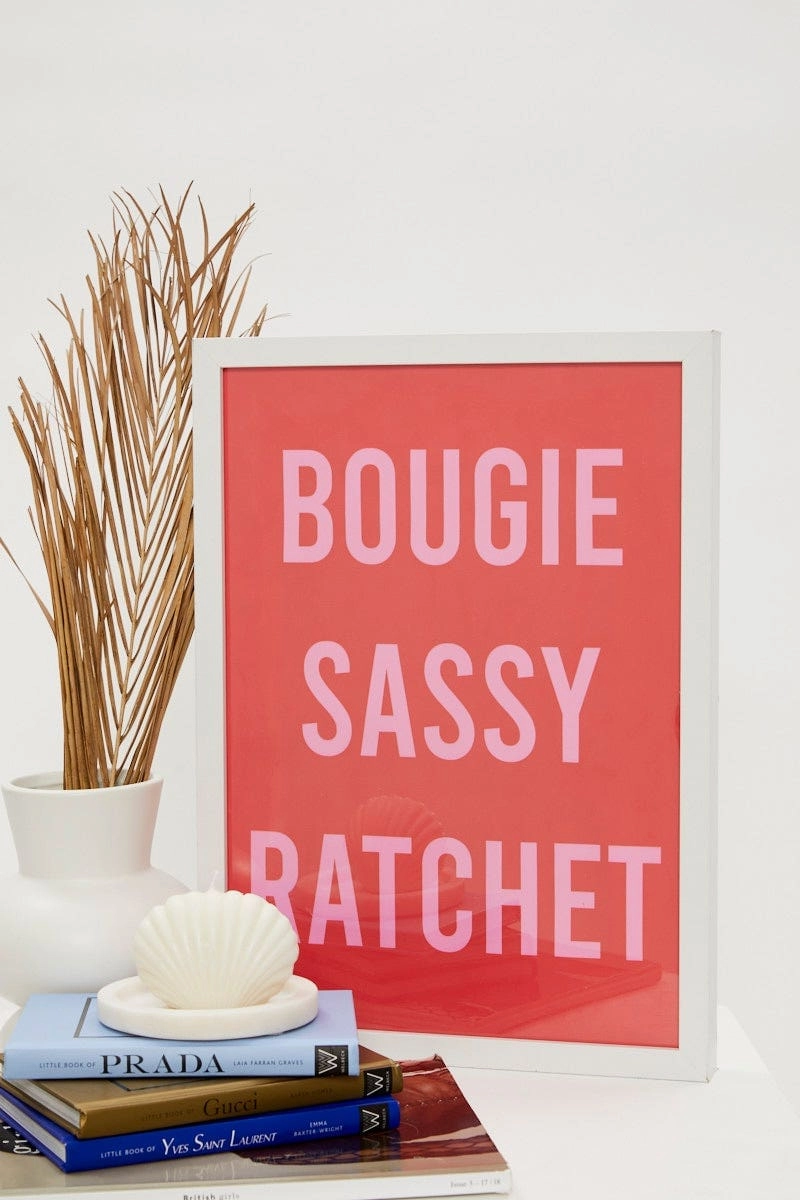 Print Bougie Sassy Rachet A3 Poster Prints