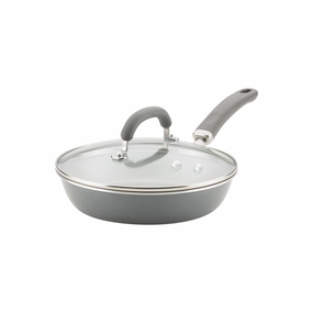 Rachael Ray Create Delicious 9.5" Covered Deep Skillet - GRAY SHIMMER ONE SIZE
