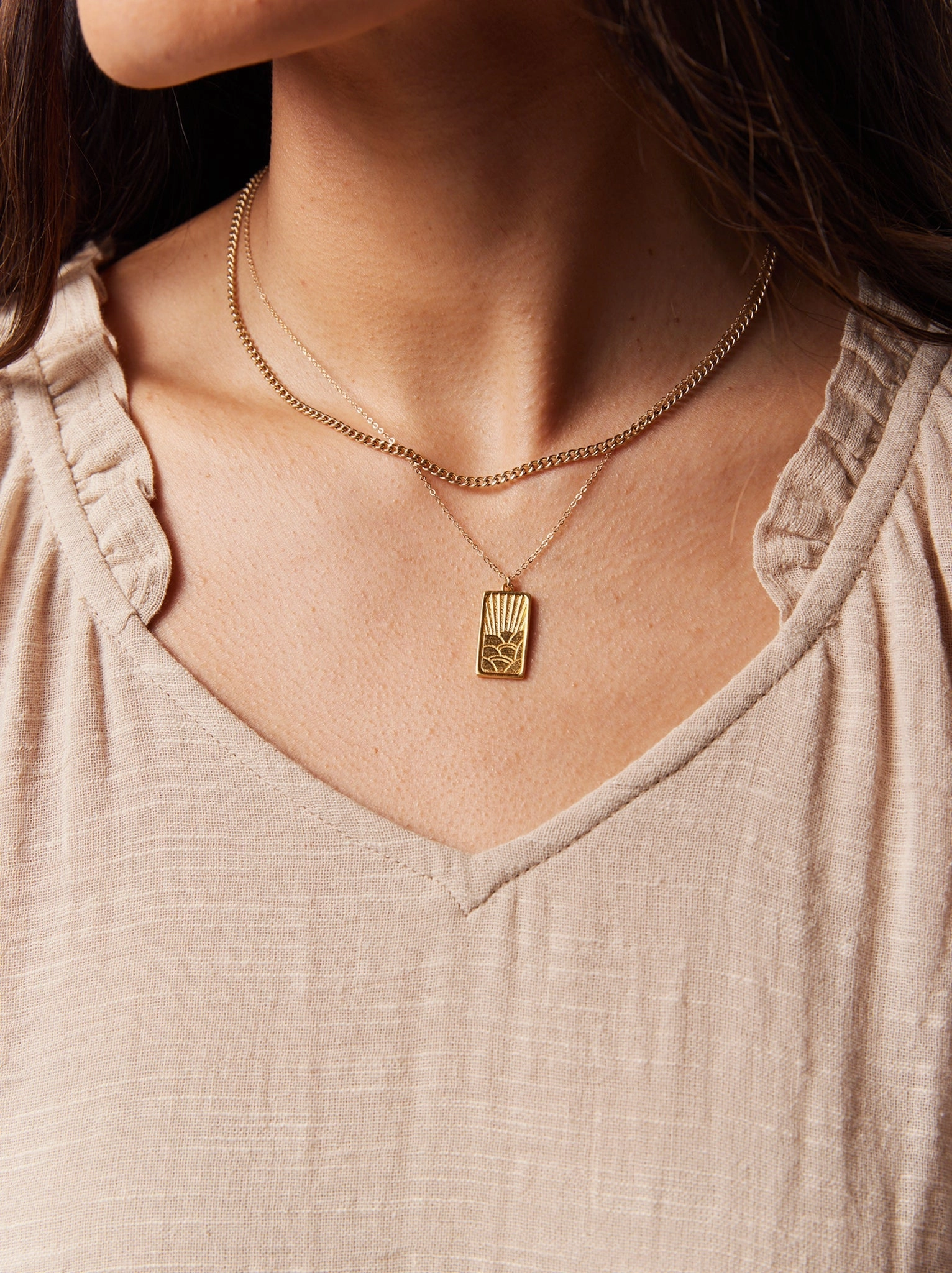 Radiant Pendant Necklace