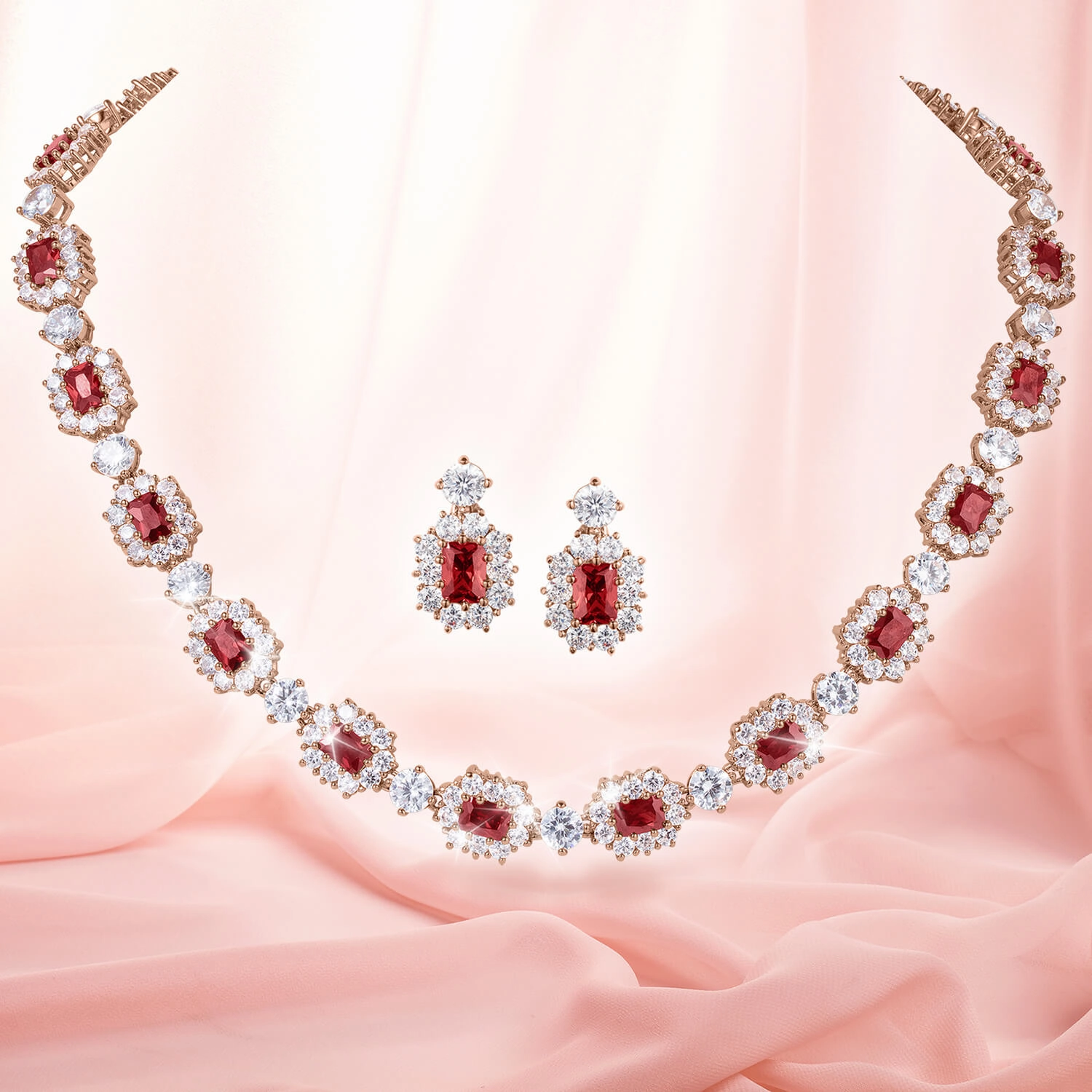 Regal Rosa Necklace