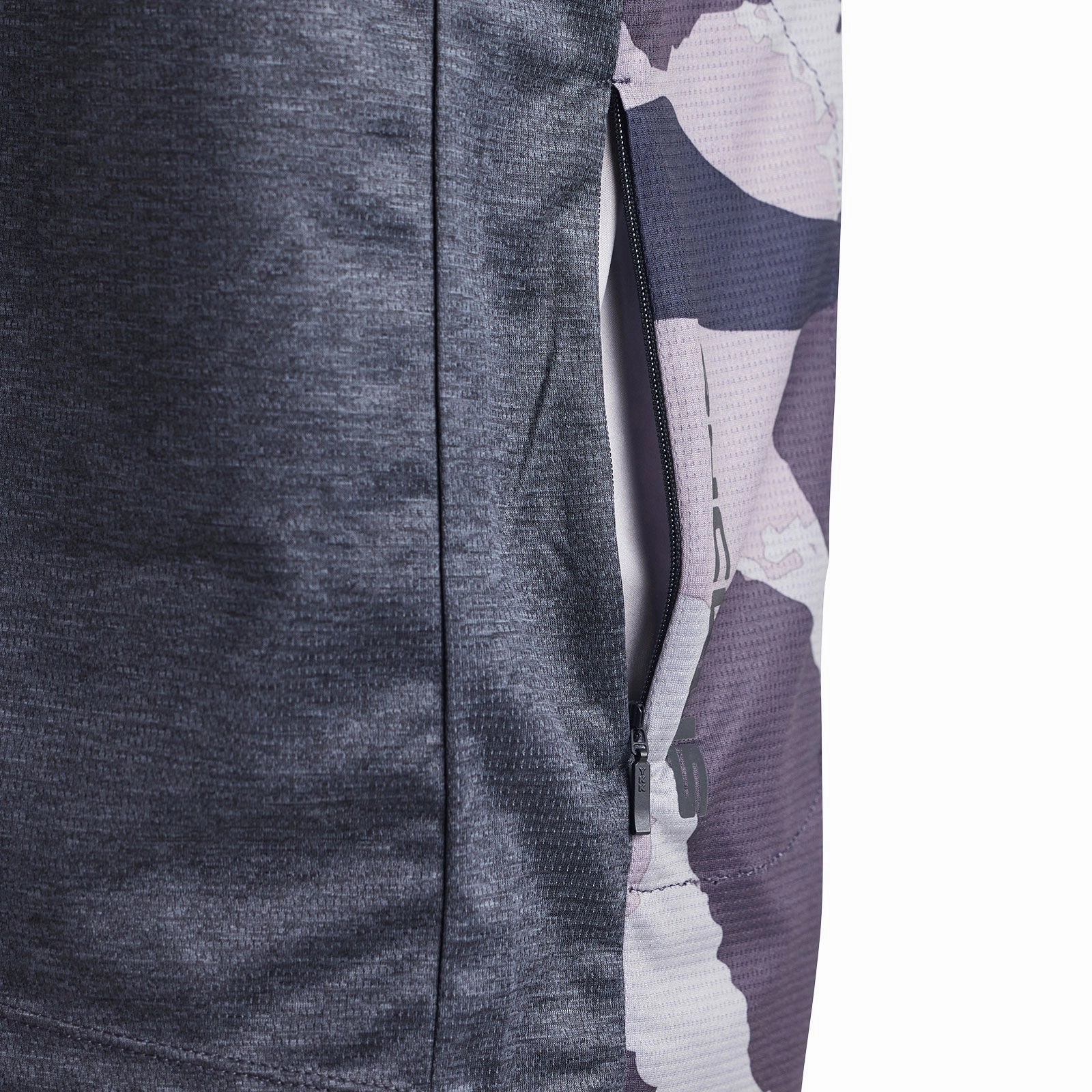 Ruckus 3/4 Jersey Camber Camo Black Heather
