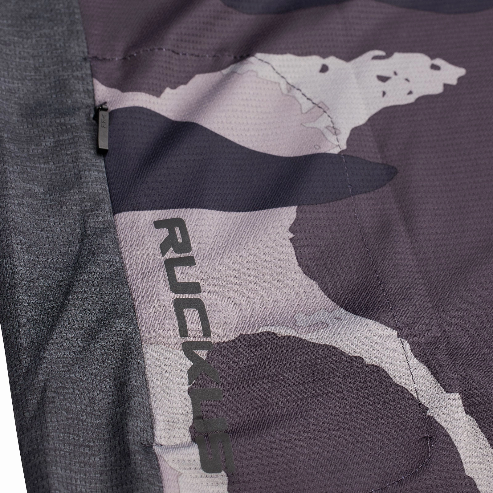 Ruckus 3/4 Jersey Camber Camo Black Heather