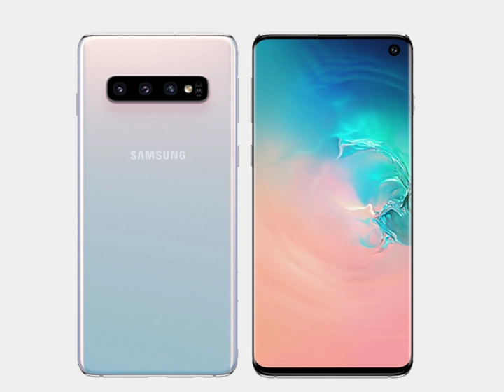 Samsung Galaxy S10 SM-G973F/DS 128GB 8GB Dual SIM Factory Unlocked (Prism White)