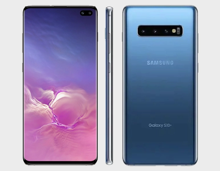 Samsung Galaxy S10  SM-G975F/DS 128GB 8GB Dual SIM Factory Unlocked (Prism Blue)