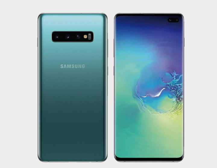 Samsung Galaxy S10  SM-G975F/DS 128GB 8GB Dual SIM Factory Unlocked (Prism Green)