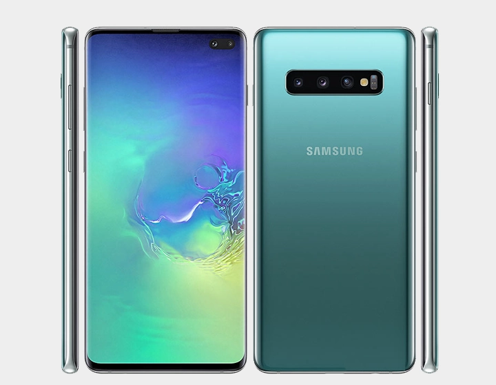 Samsung Galaxy S10  SM-G975F/DS 128GB 8GB Dual SIM Factory Unlocked (Prism Green)