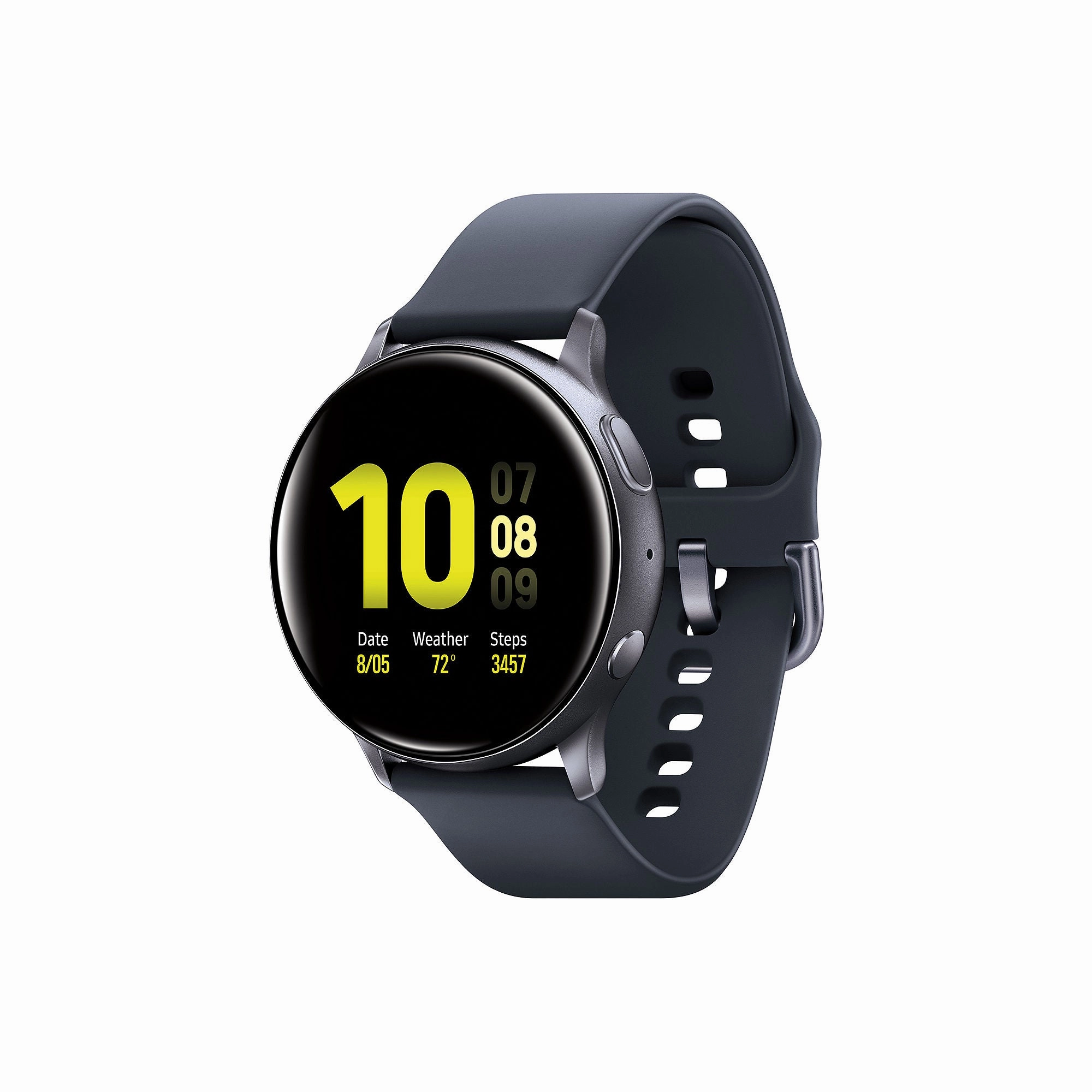 Samsung SM-R820NZKAXAR Galaxy Watch Active 2 Aluminum Smart Watch Aqua Black (44mm)
