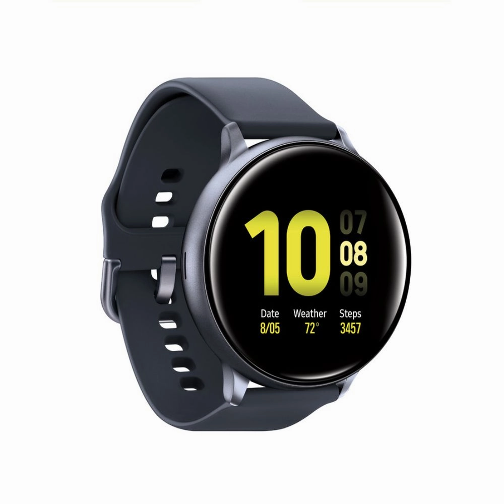 Samsung SM-R820NZKAXAR Galaxy Watch Active 2 Aluminum Smart Watch Aqua Black (44mm)
