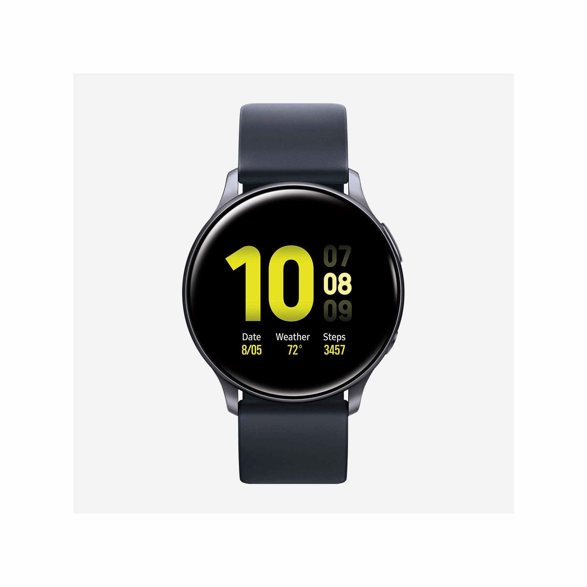 Samsung SM-R820NZKAXAR Galaxy Watch Active 2 Aluminum Smart Watch Aqua Black (44mm)