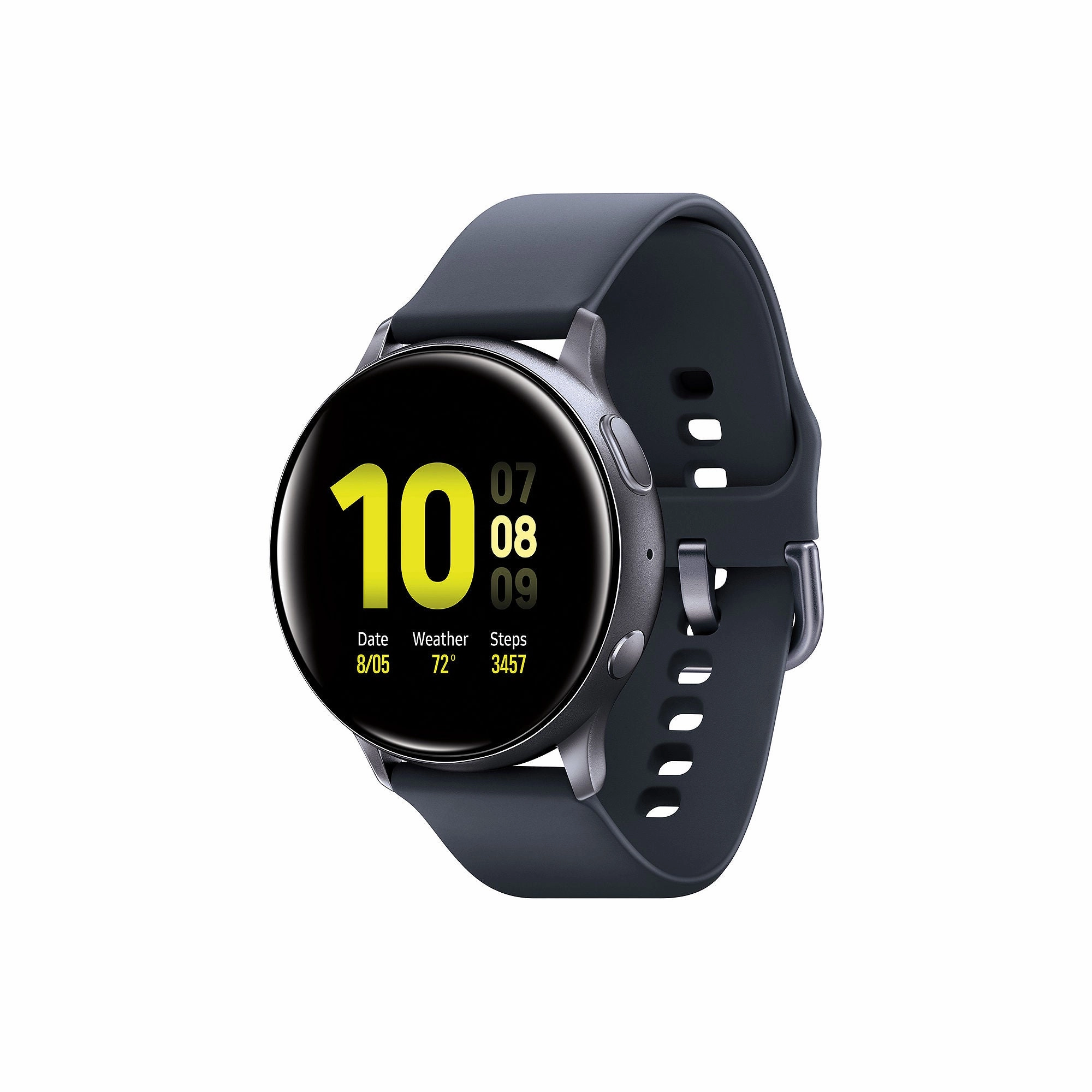 Samsung SM-R820NZKAXAR Galaxy Watch Active 2 Aluminum Smart Watch Aqua Black (44mm)