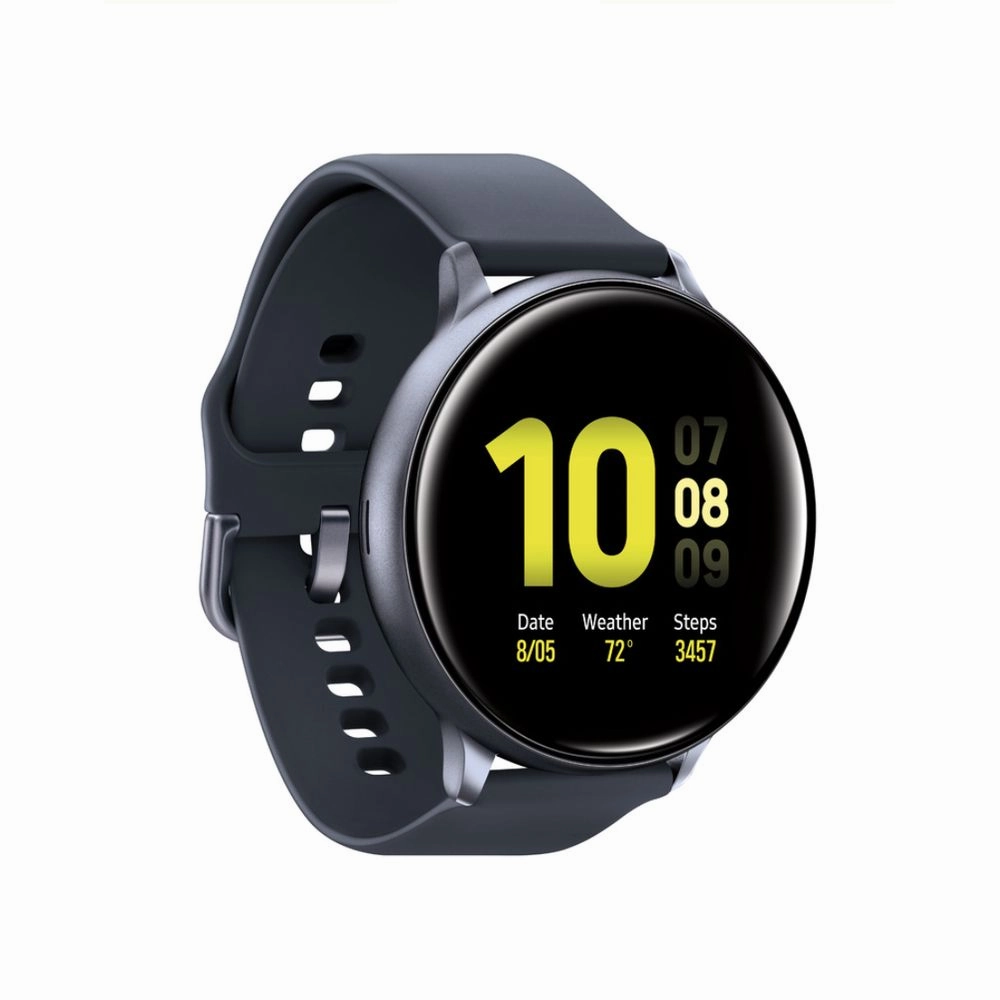 Samsung SM-R820NZKAXAR Galaxy Watch Active 2 Aluminum Smart Watch Aqua Black (44mm)