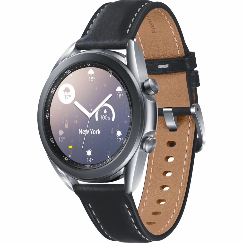 Samsung SM-R850NZSAXAR Galaxy Watch3 Smartwatch 41mm Stainless BT - Mystic Silver