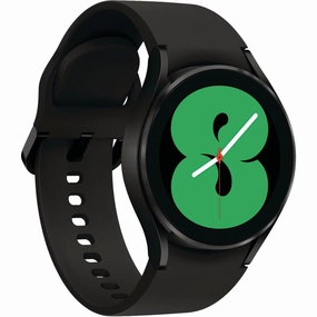 Samsung SM-R865UZKAXAA Galaxy Watch4 Aluminum Smartwatch 40mm LTE - Black