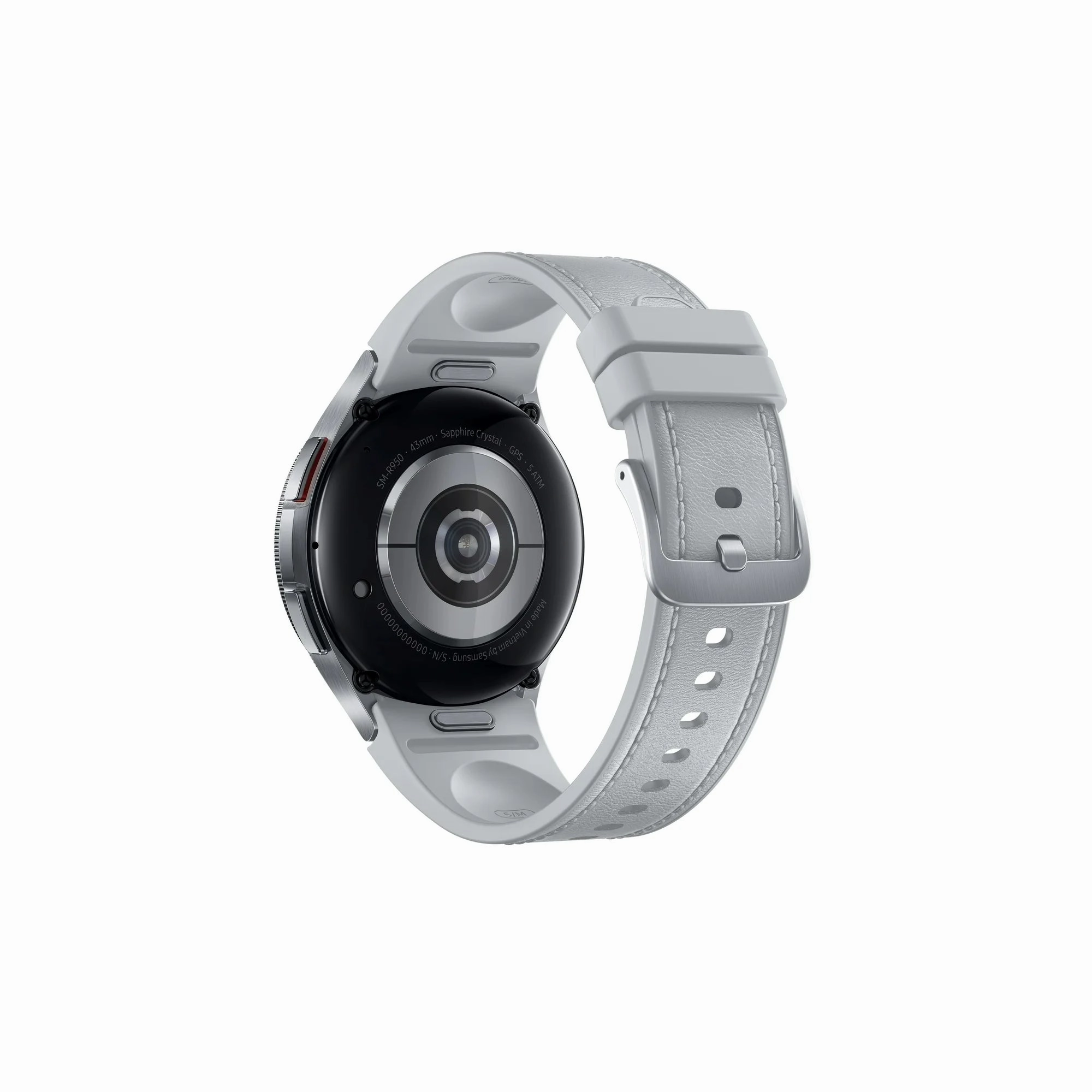 Samsung SM-R950NZSAXAA Galaxy Watch6 Classic Smart Watch 43mm, Small, Bluetooth, Silver