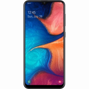 Samsung SPHA205UBLU Galaxy A20 6.4" 32GB 3GB 4G LTE Sprint Android Smartphone - Black