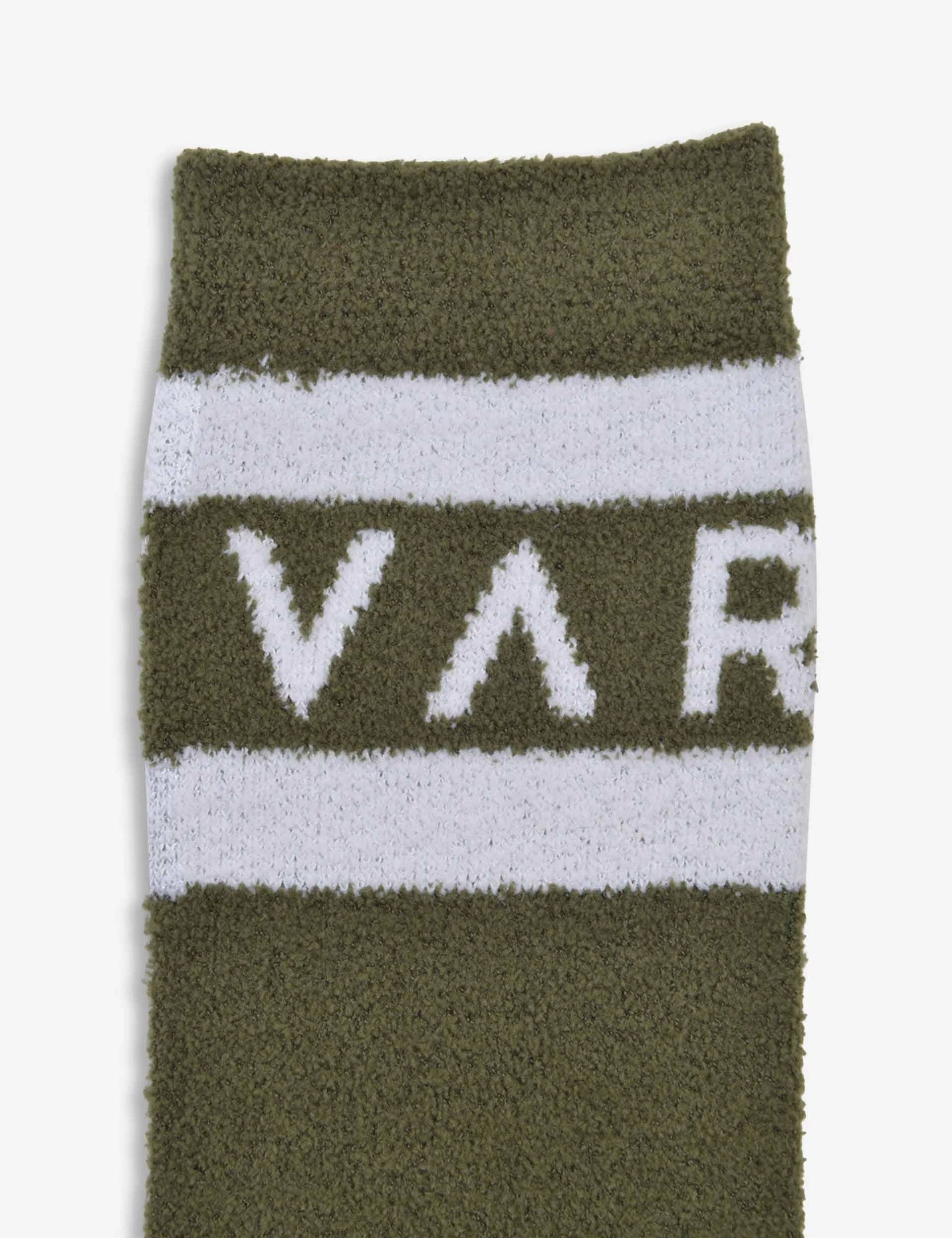 Spencer Sock - Dark Olive/Egret