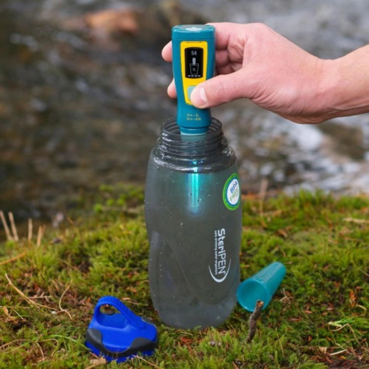 Steripen ULT-MP-EF Ultra UV Water Purifier Rechargeable - Green & Yellow